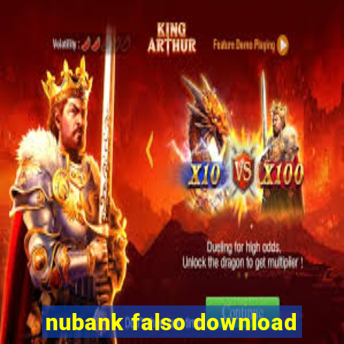 nubank falso download